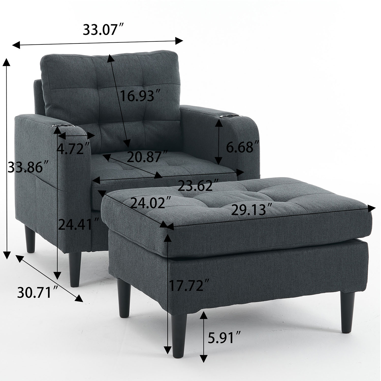 Bybafun YA6100050 chairs - View #12
