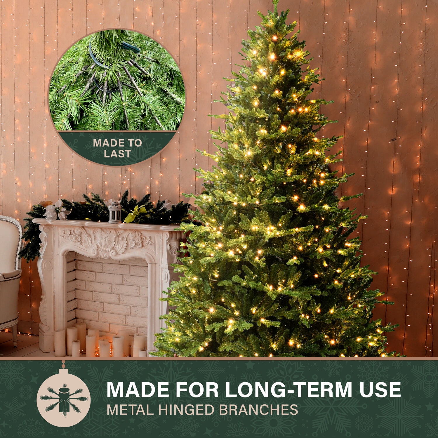 Fraser Hill Farm FFOP075-5GR Artificial-Christmas-Trees - View #8