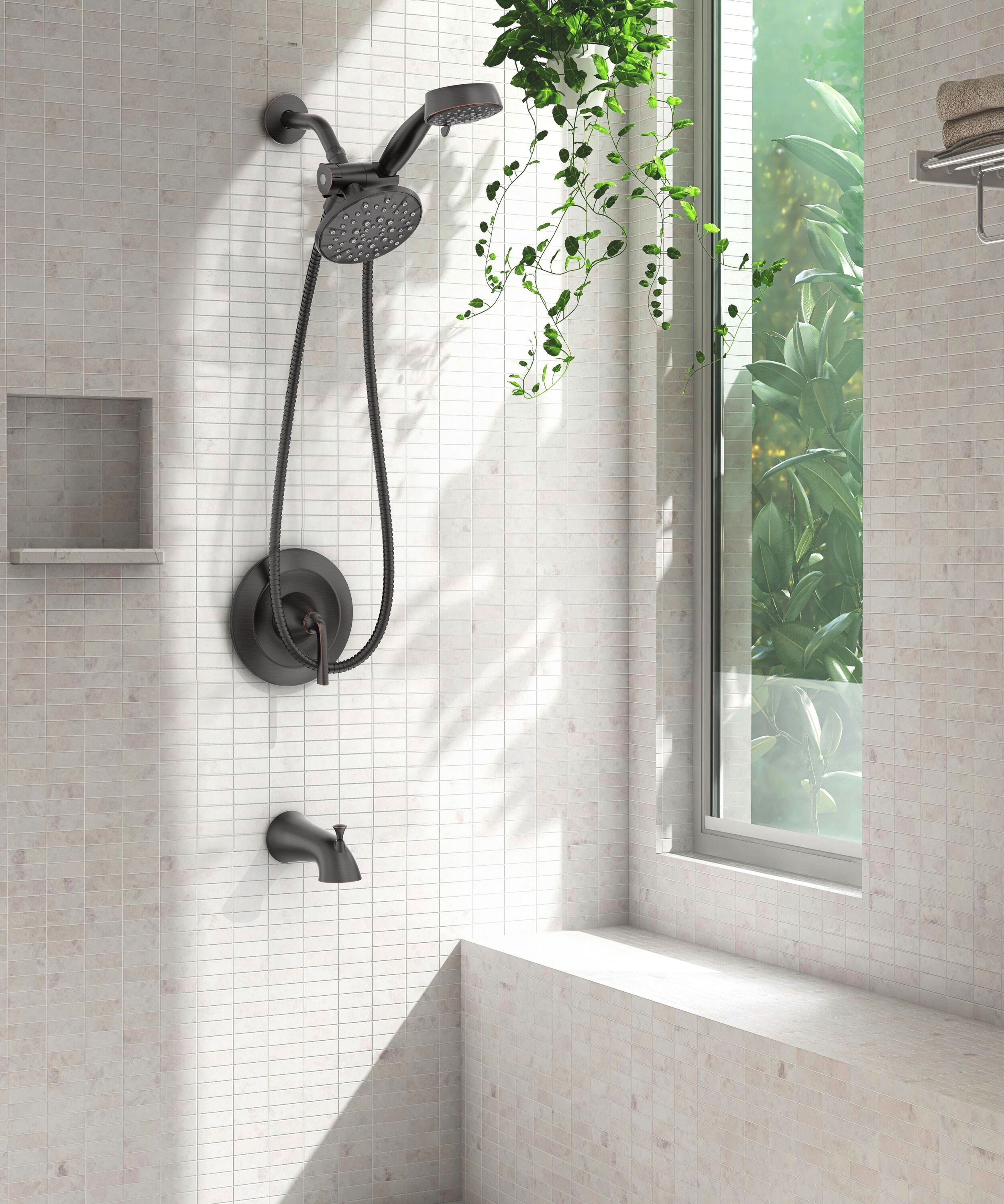 allen + roth 873X-1E2707 Tub-Shower-Faucets - View #3