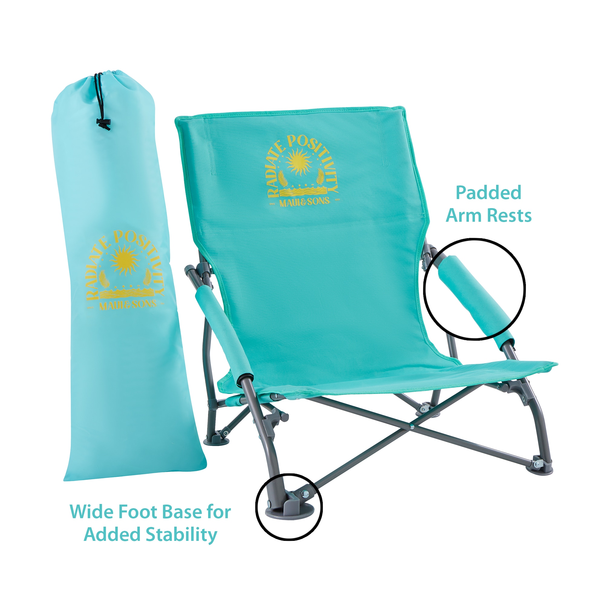 ProductWorks 58325-MYT Beach-Camping-Chairs - View #4