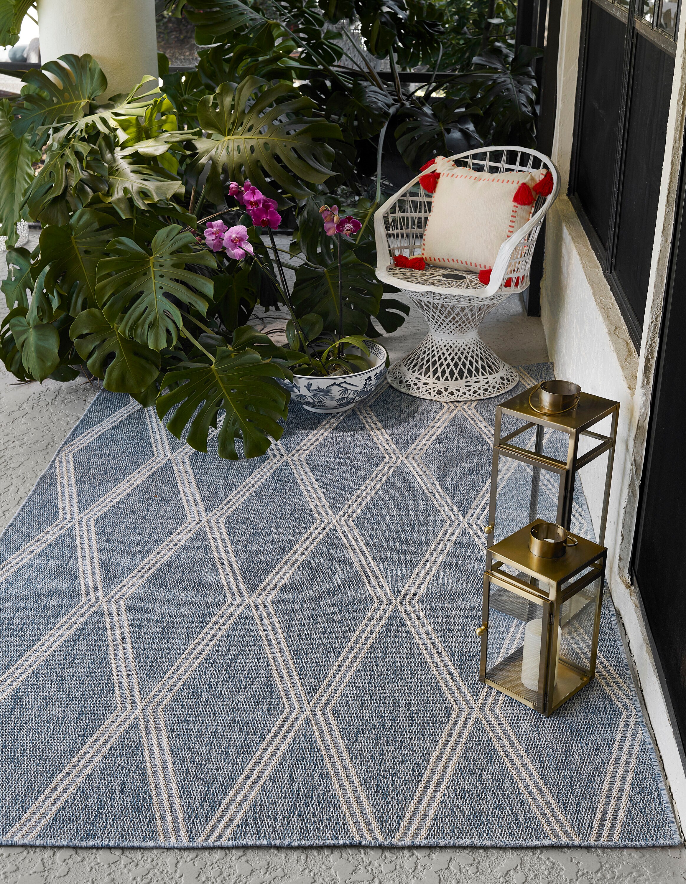 Momeni HAMPOHAM-5BLU3350 rugs - View #4