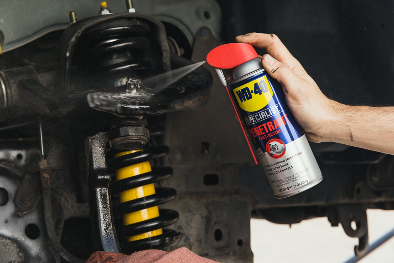 Pidilite WD 40, 500 ml Multipurpose Smart Straw Spray, for Auto Maintenance