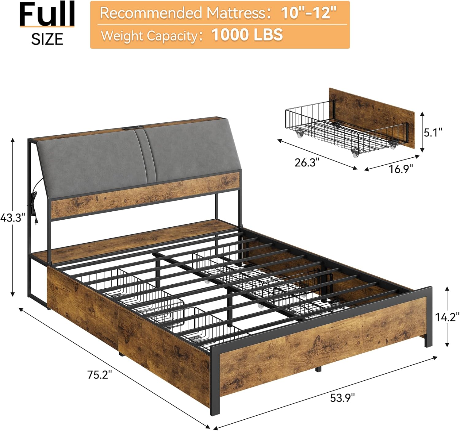 Qeetex LHF-BED-PHO-14YP4FJZ beds - View #3