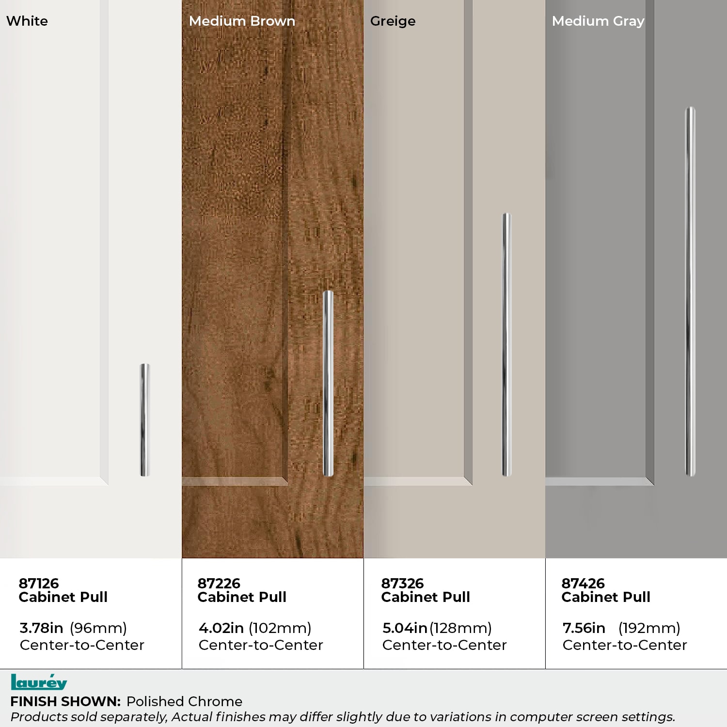 Laurey 87126 Cabinet-Pulls - View #7