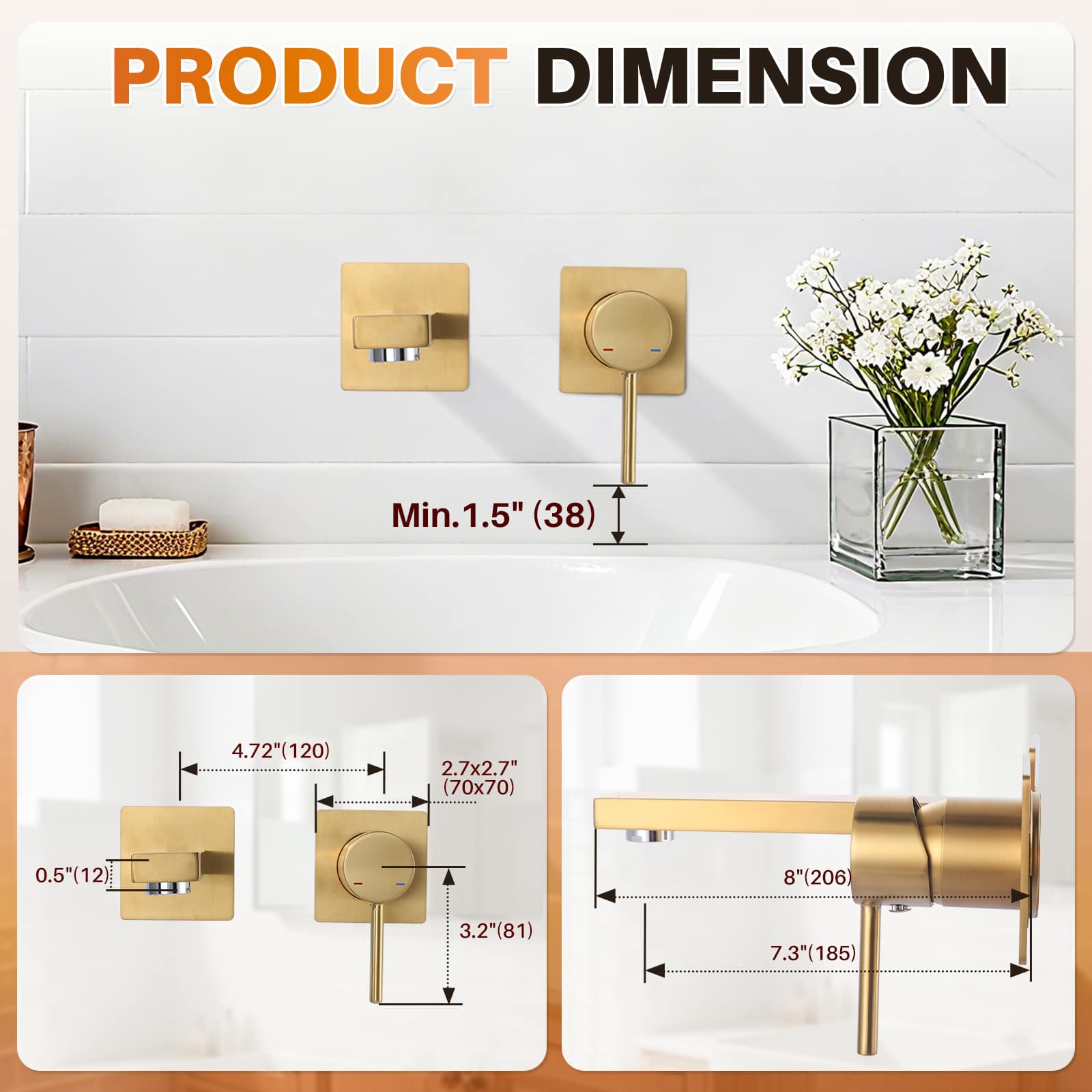 ARCORA AR6106200G Lavatory-Faucets - View #5