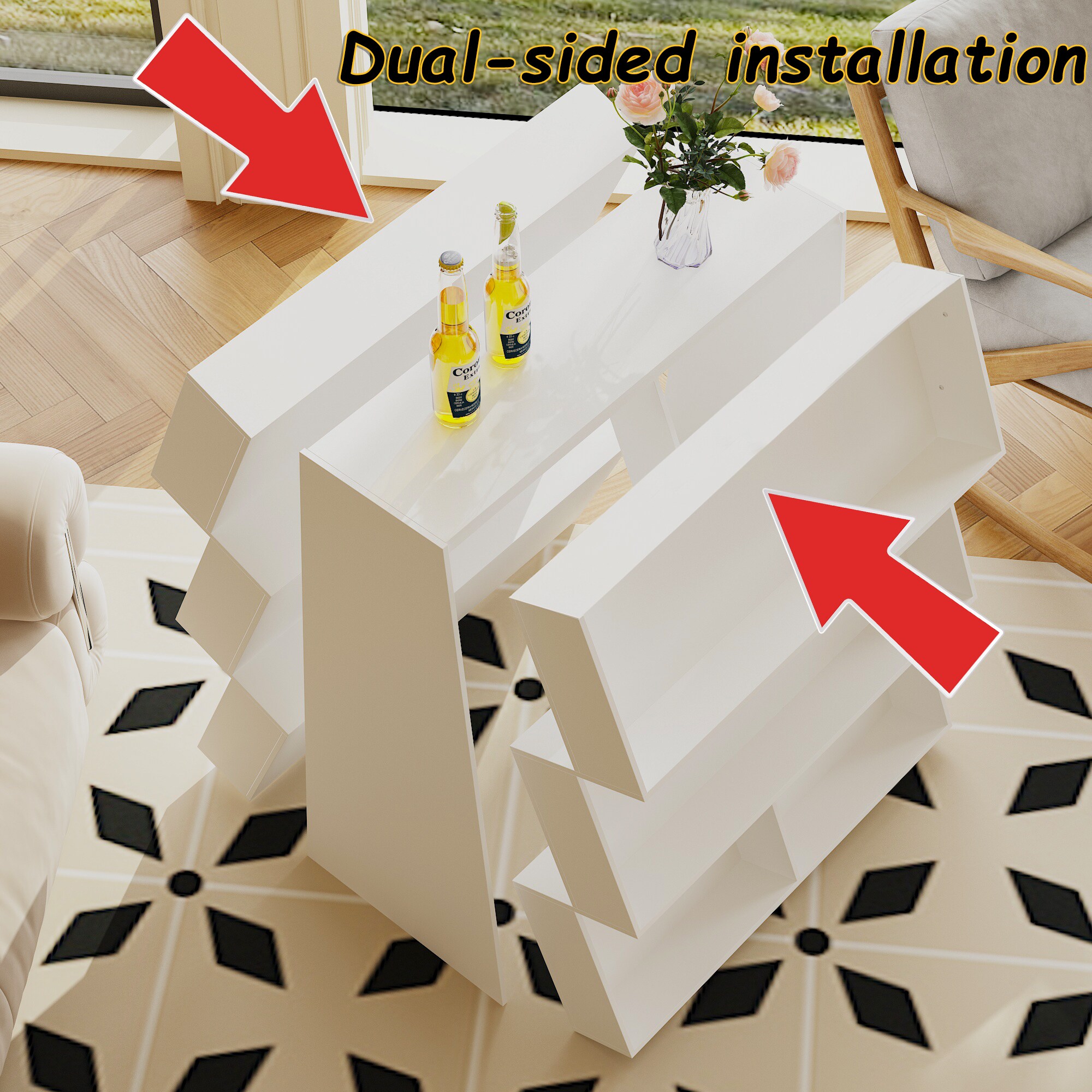 FUFU&GAGA LJY-KF210155-04 bookcases - View #11