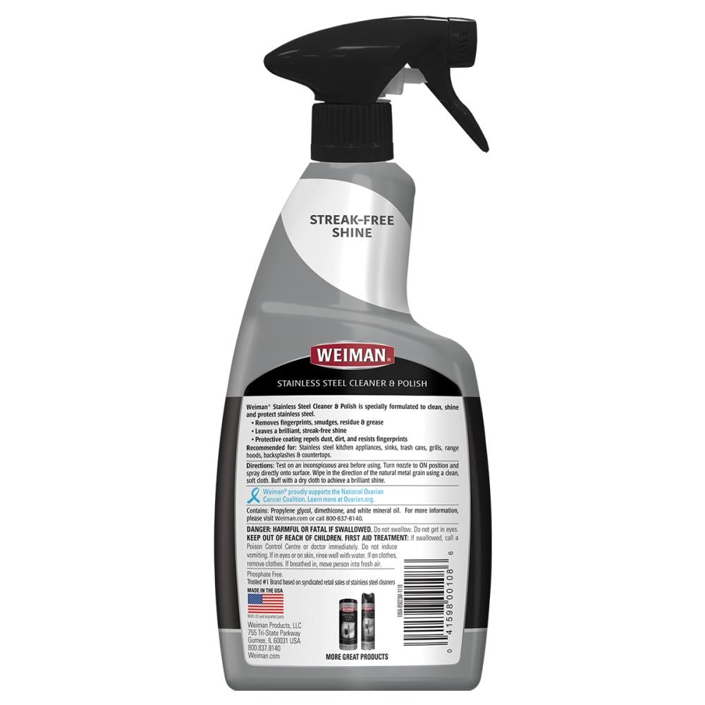 Weiman Stainless Steel Kitchen and Home Appliance Cleaner & Polish