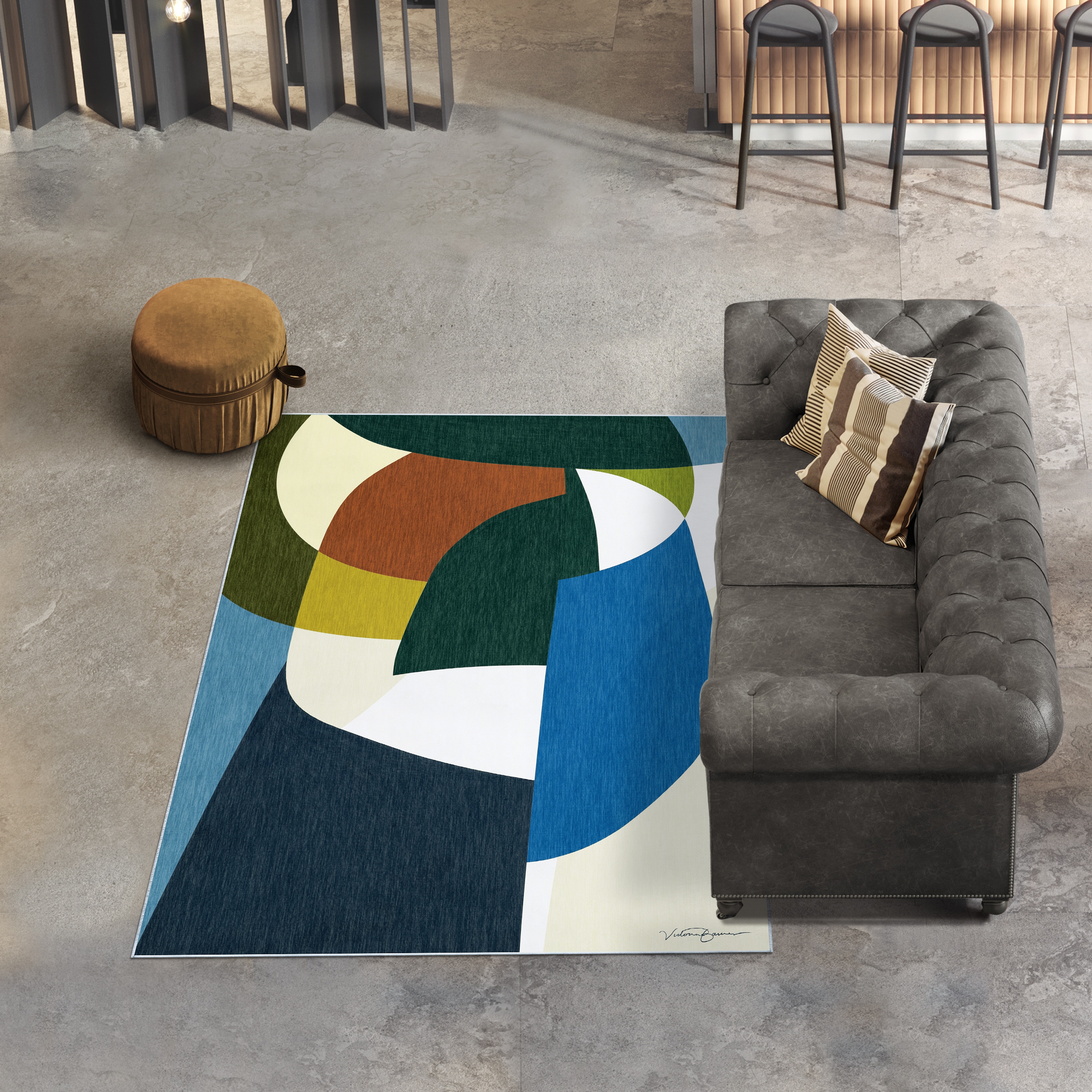 Empire Art Direct TDA-208380-0508C2 rugs - View #2