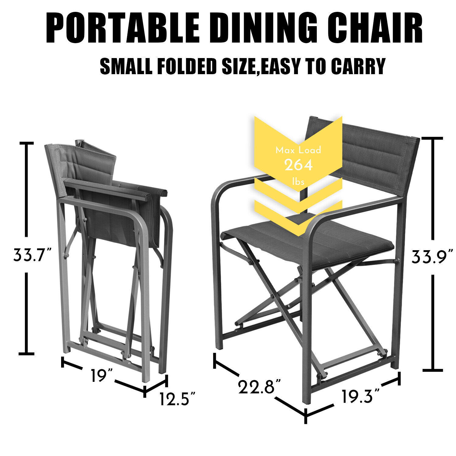 Aoodor A171-PGYGY Patio-Chairs - View #2