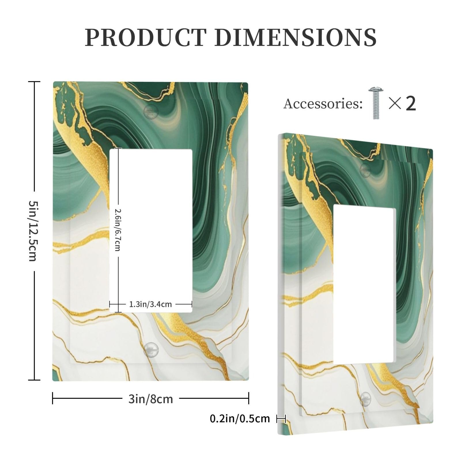 Adrinfly LAD0827D101 Electrical-Wall-Plates - View #5