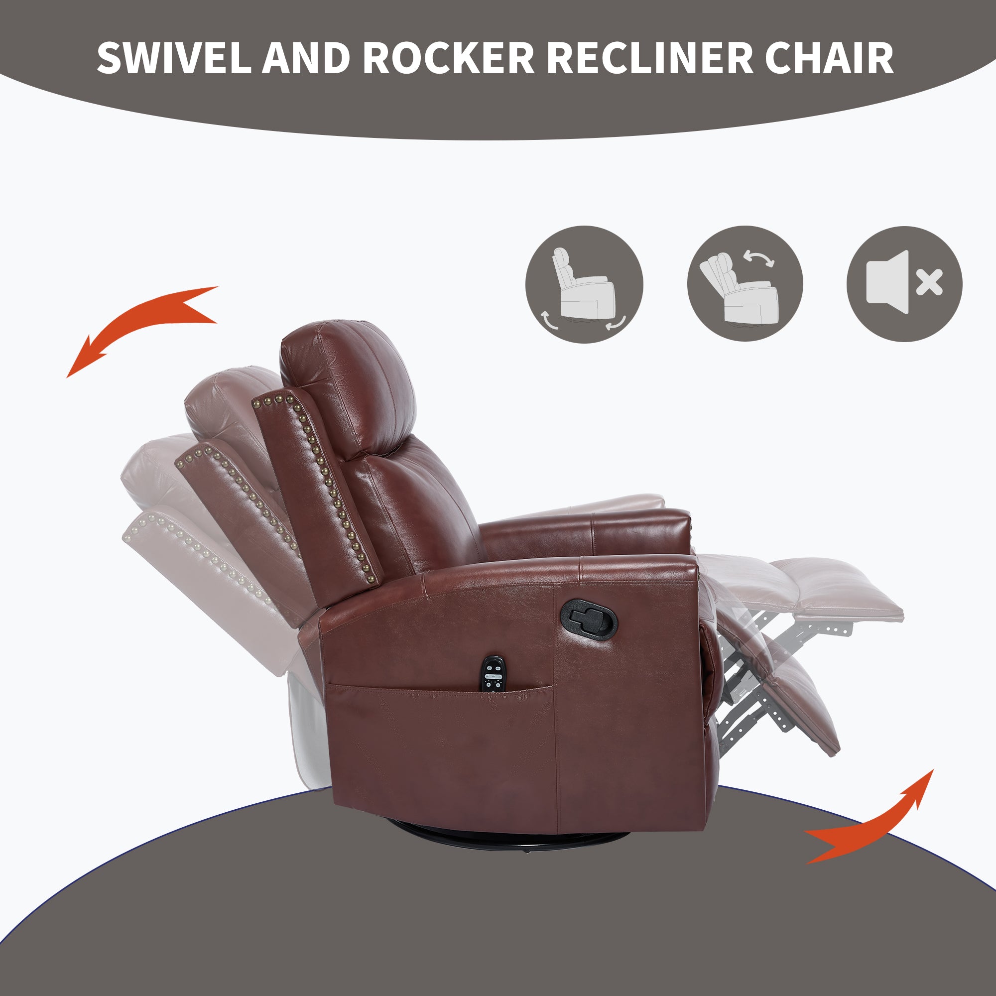Boyel Living BL-CM861LRD recliners - View #6