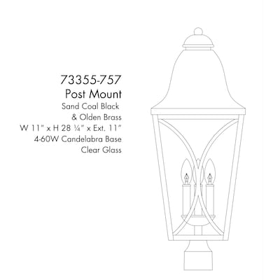 Westmore Lighting Kinfirth 100-Watt 17-in Regal Bronze and Seedy Glass Traditional Post Light Westmore Lighting Kinfirth 100-Watt 17-in Regal Bronze and Seedy Glass Traditional Post Light