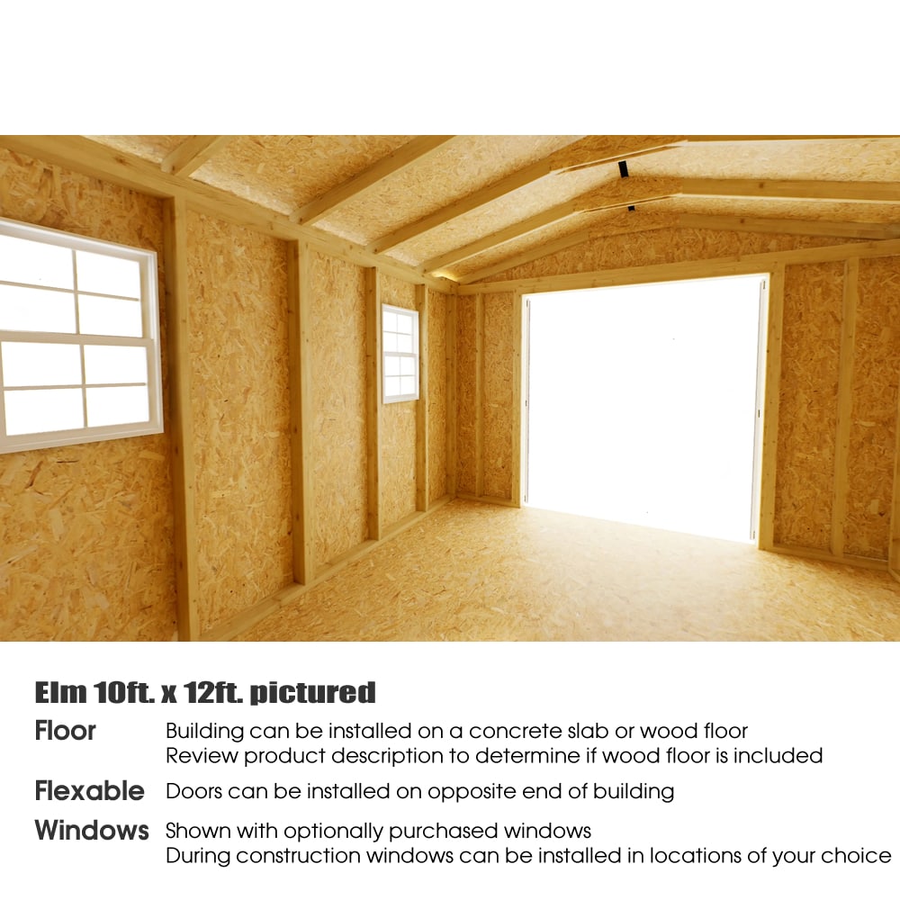 Best Barns ELM1012DF Wood-Storage-Buildings - View #6