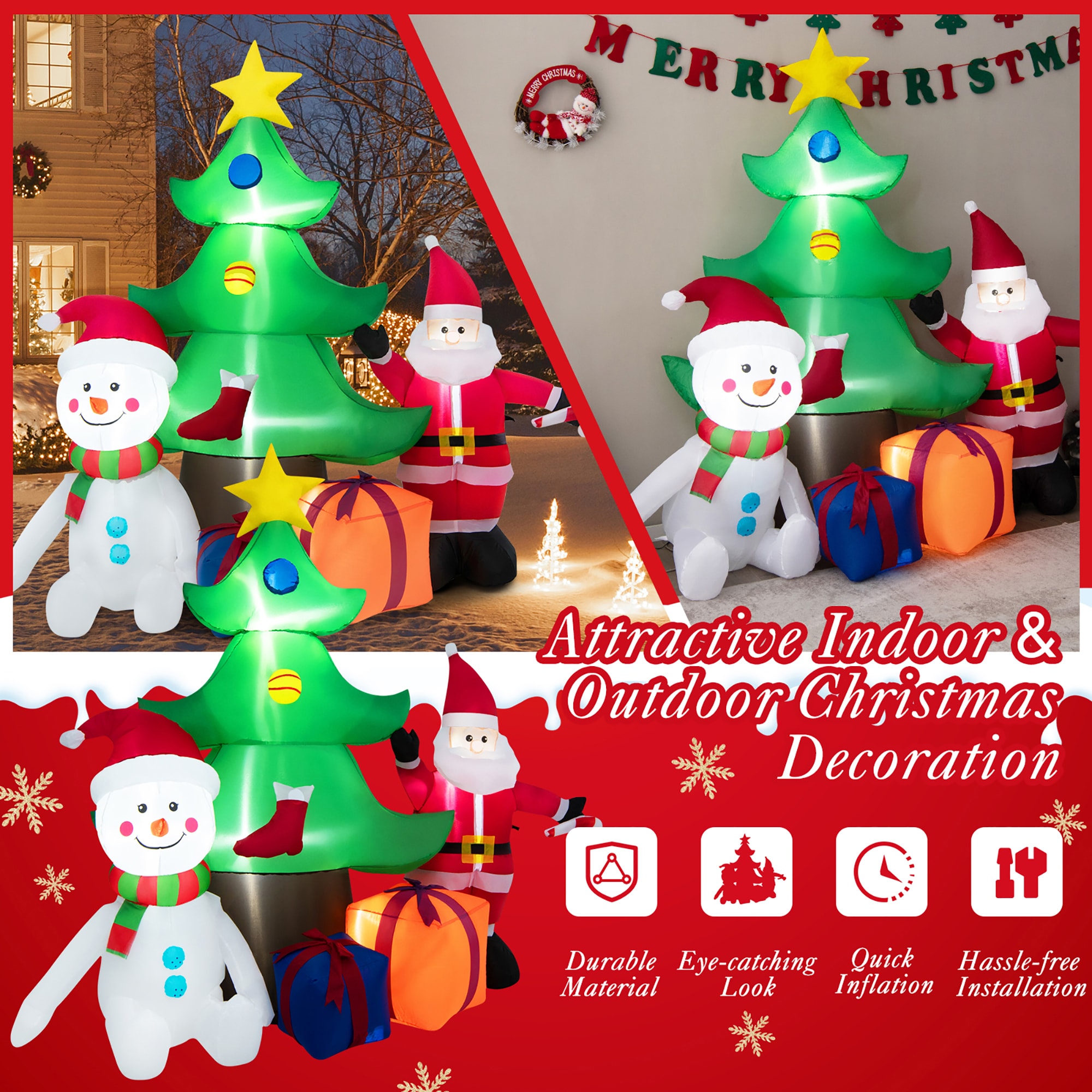 Costway LWS00698 Christmas-Inflatables - View #3