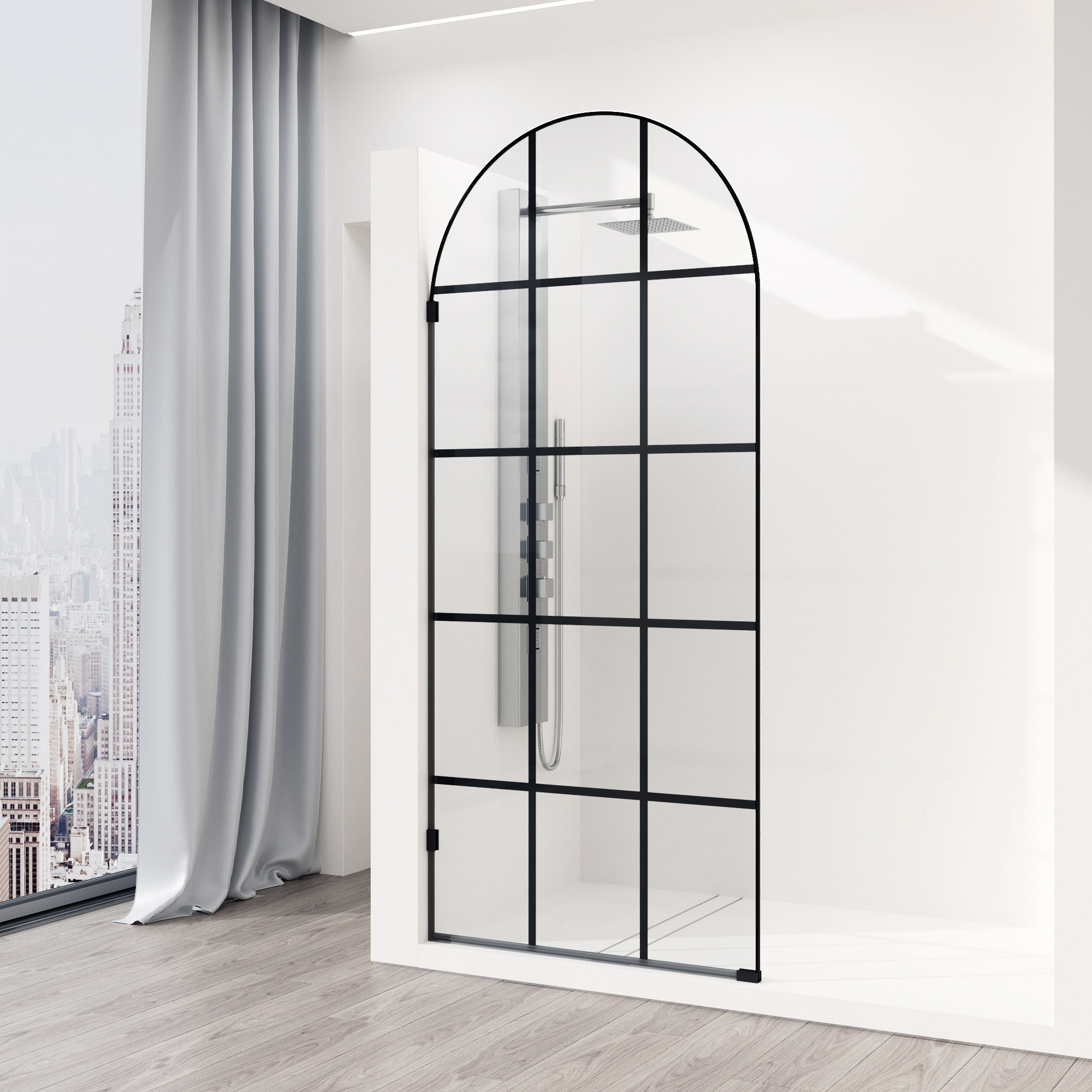 VIGO VG6094MBGCL3478 Shower-Doors - View #4