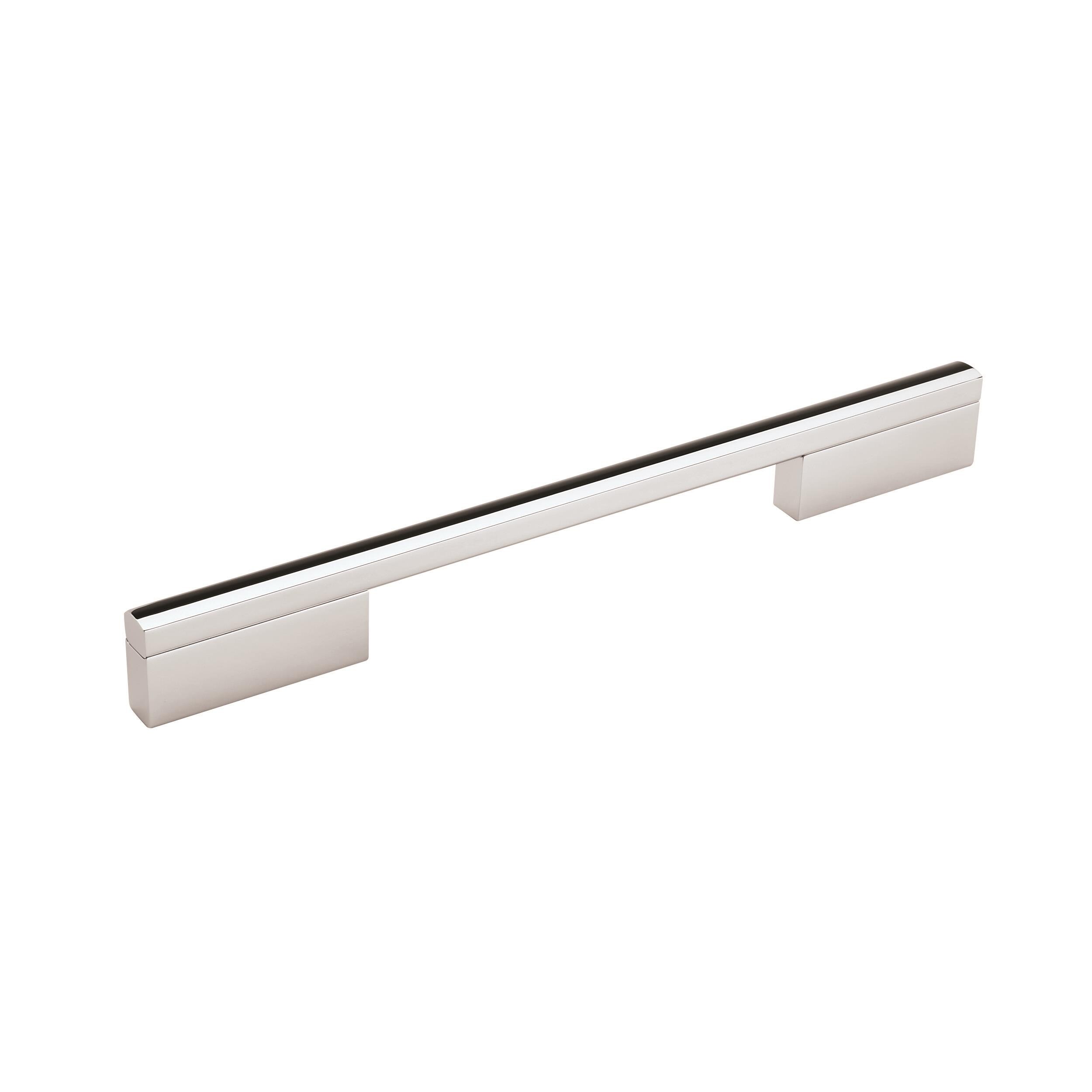 Amerock BP3673626 Separa 8-in , 203mm Center to Center Polished Chrome Rectangular Bar