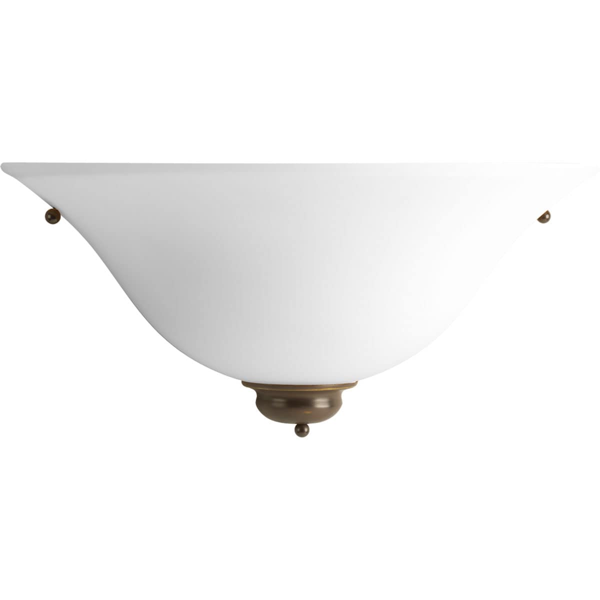 Progress Lighting P7153-20W 15.37-in W 1 -Light Antique Bronze Wall Sconce