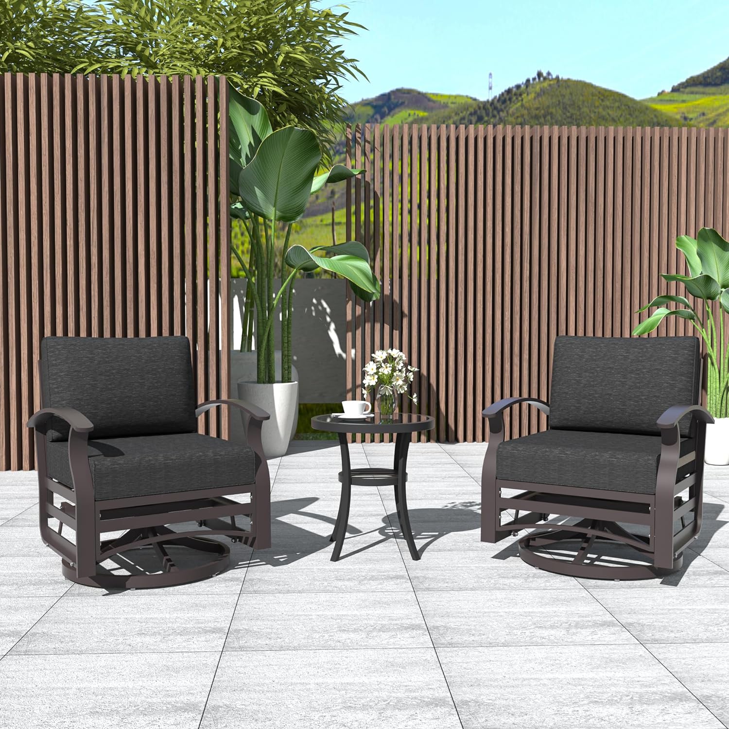 ALAULM LS-ASR-BLACK Patio-Chairs - View #8