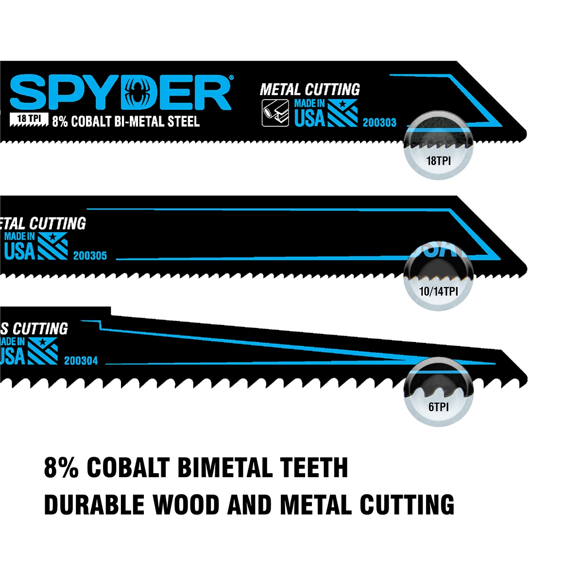 Spyder 200305 Reciprocating-Saw-Blades - View #4