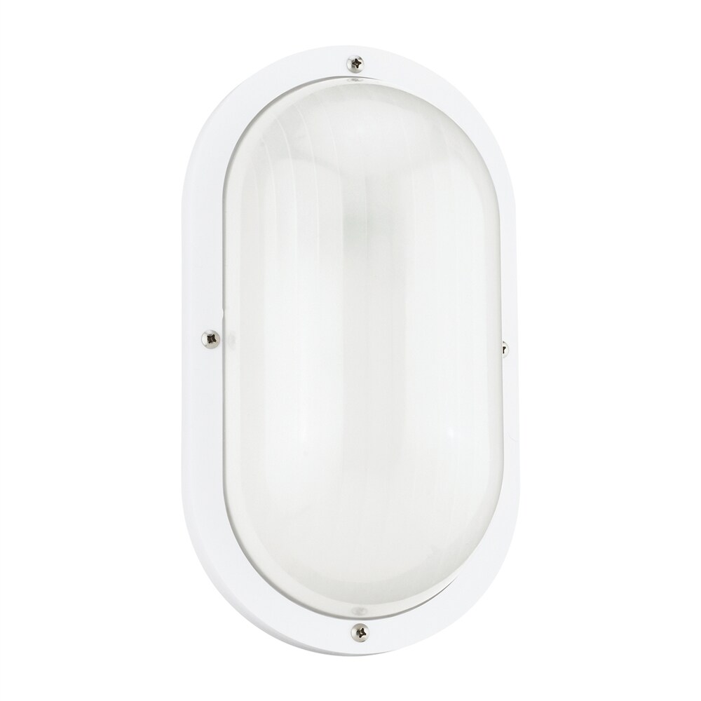 Generation Lighting 8335-15 Bayside 1 -Light 10.0-in H White Hardwired Outdoor Wall Light