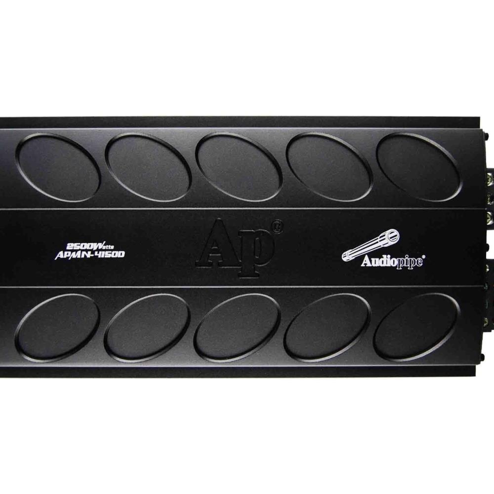  MRCH4234 AudioPipe APMN4150D 2500 Watt Mini Design 4 Channel Mosfet Amplifier