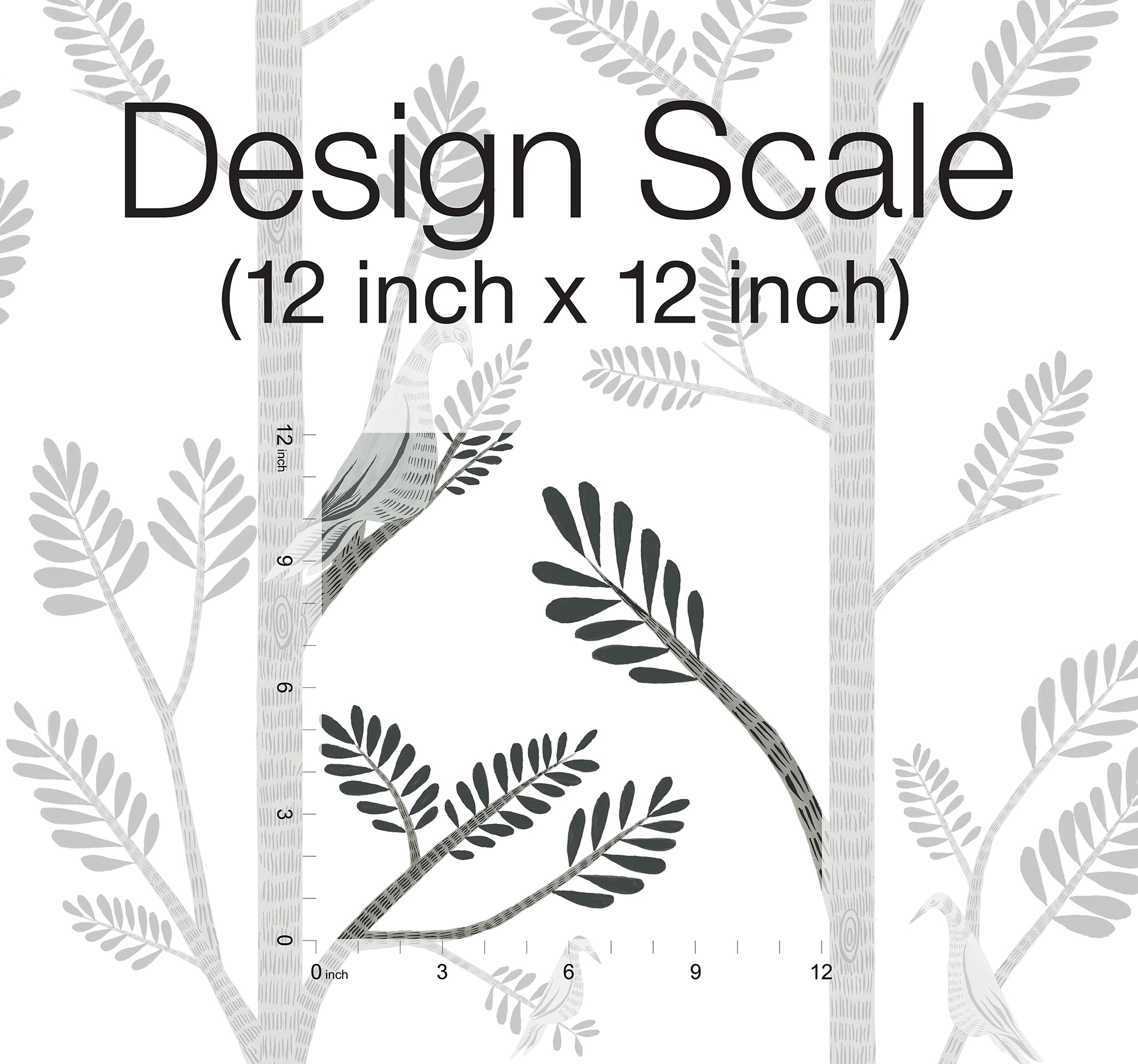 York Wallcoverings PSW1238RL York Premium Peel and Stick Risky Business Vol. III 34.2-Sq. Feet Gray Non-woven Ivy/Vines Self-adhesive Peel and Stick Wallpaper