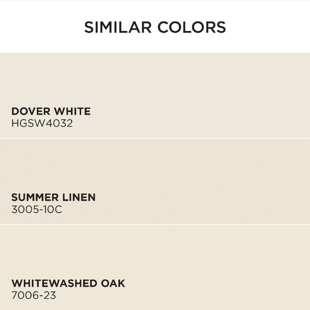 HGTV HOME by Sherwin-Williams Ovation Plus Flat Varsity White Hgsw4039 ...