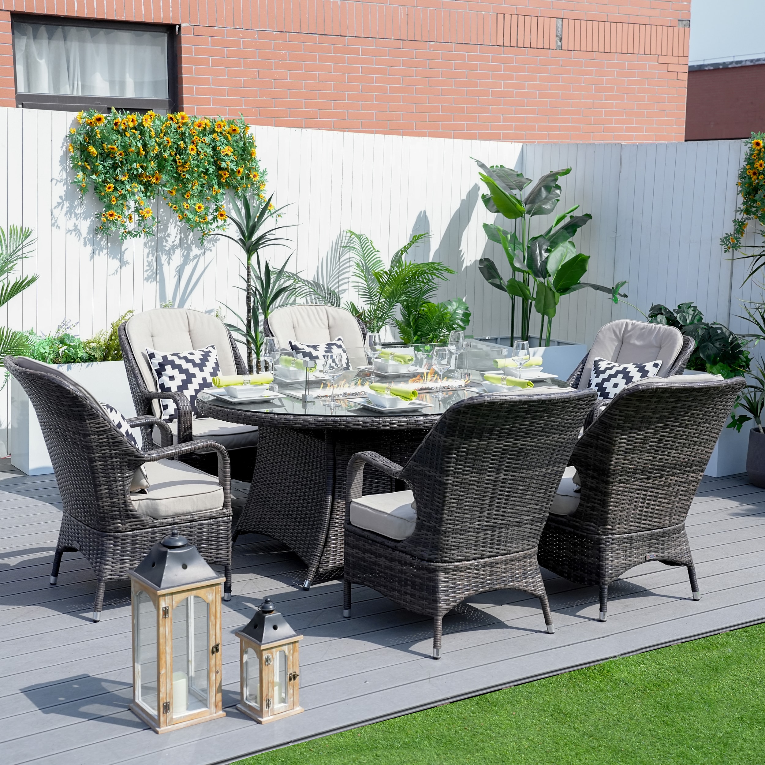 Moda Furnishings MD-PAG-1106-O Patio-Dining-Sets - View #5