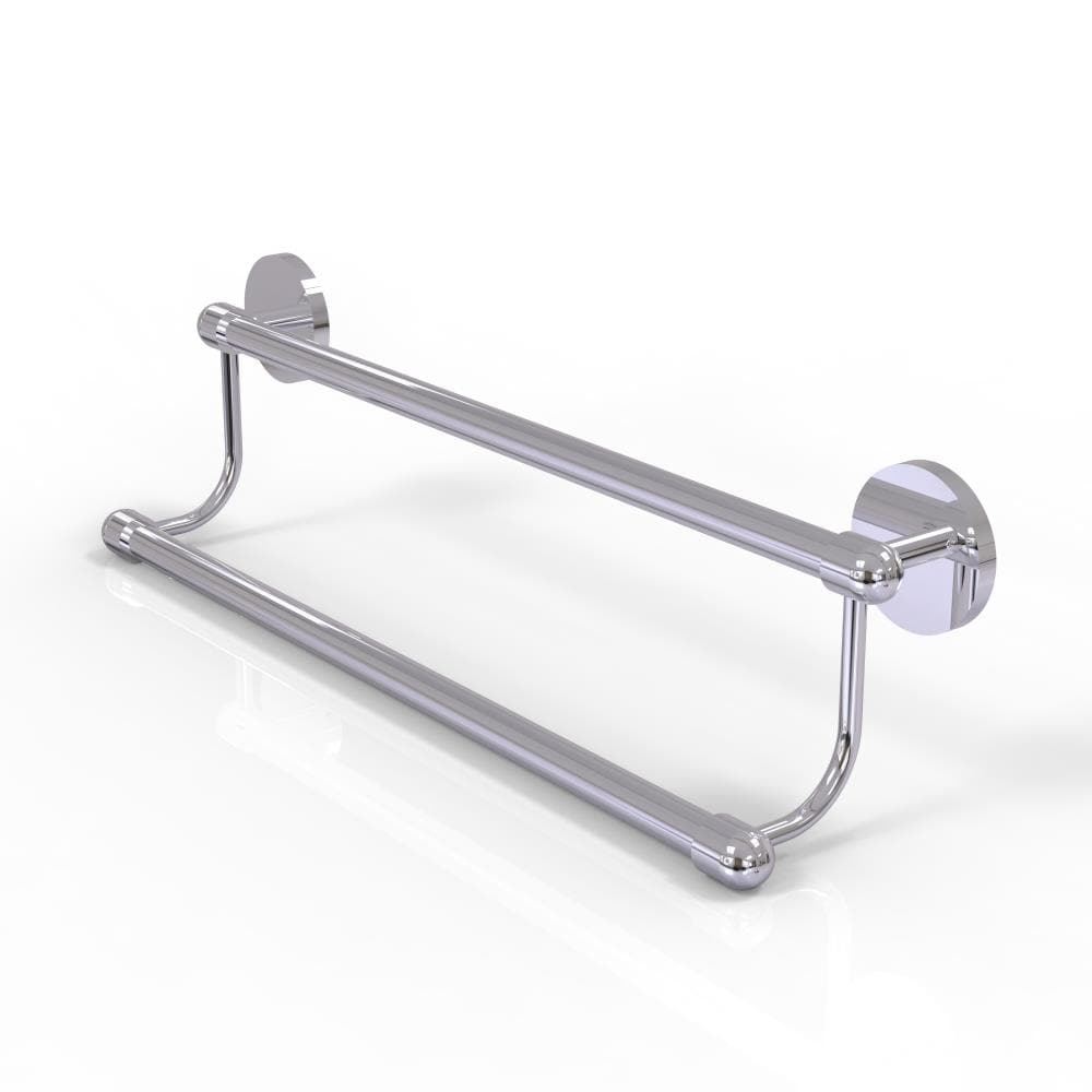 Allied Brass TA-72/18-PC Tango 18-in Polished chrome Wall mount Double Towel Bar