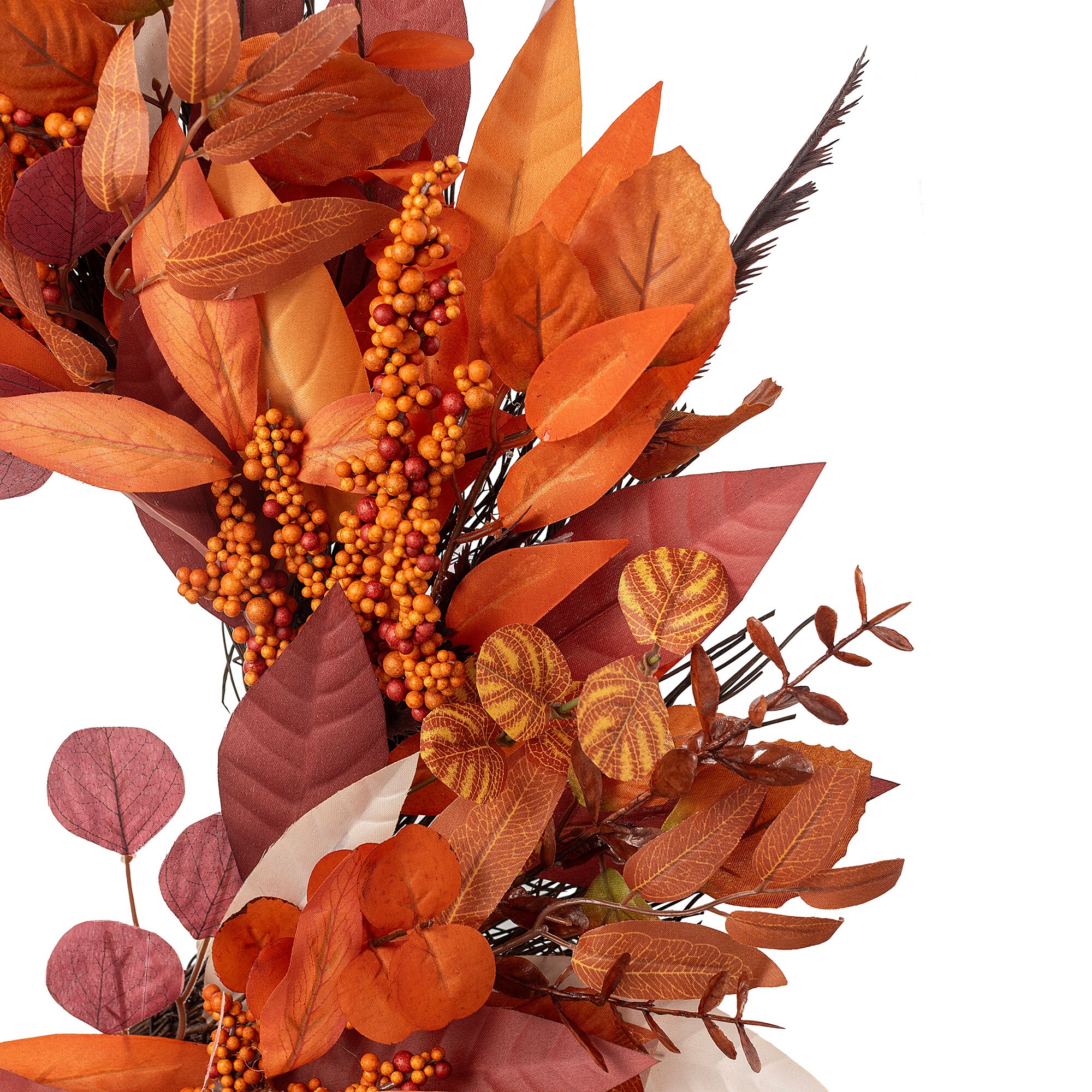 Holiday Living 88G5857A Artificial-Thanksgiving-Wreaths - View #2