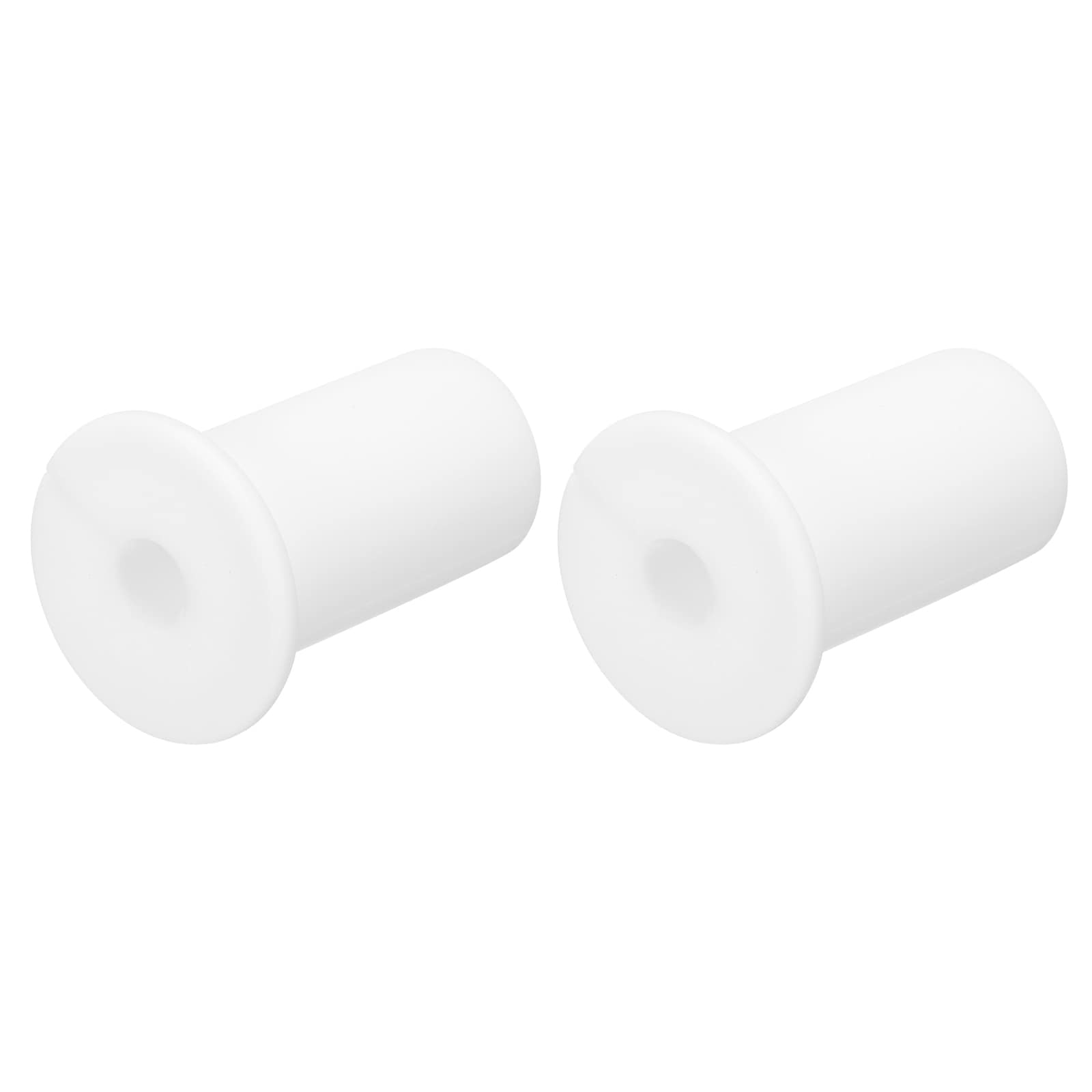 Unique Bargains - 2pcs Wall Grommets for Cables 3/4 Inch Silicone Cable Wall Bushing Feed Through...