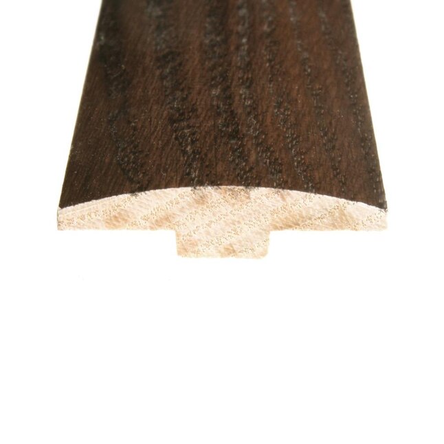 Flexco Mocha Java 0.46-in T x 2-in W x 78-in L Solid Wood Floor T-moulding Flexco Mocha Java 0.46-in T x 2-in W x 78-in L Solid Wood Floor T-moulding