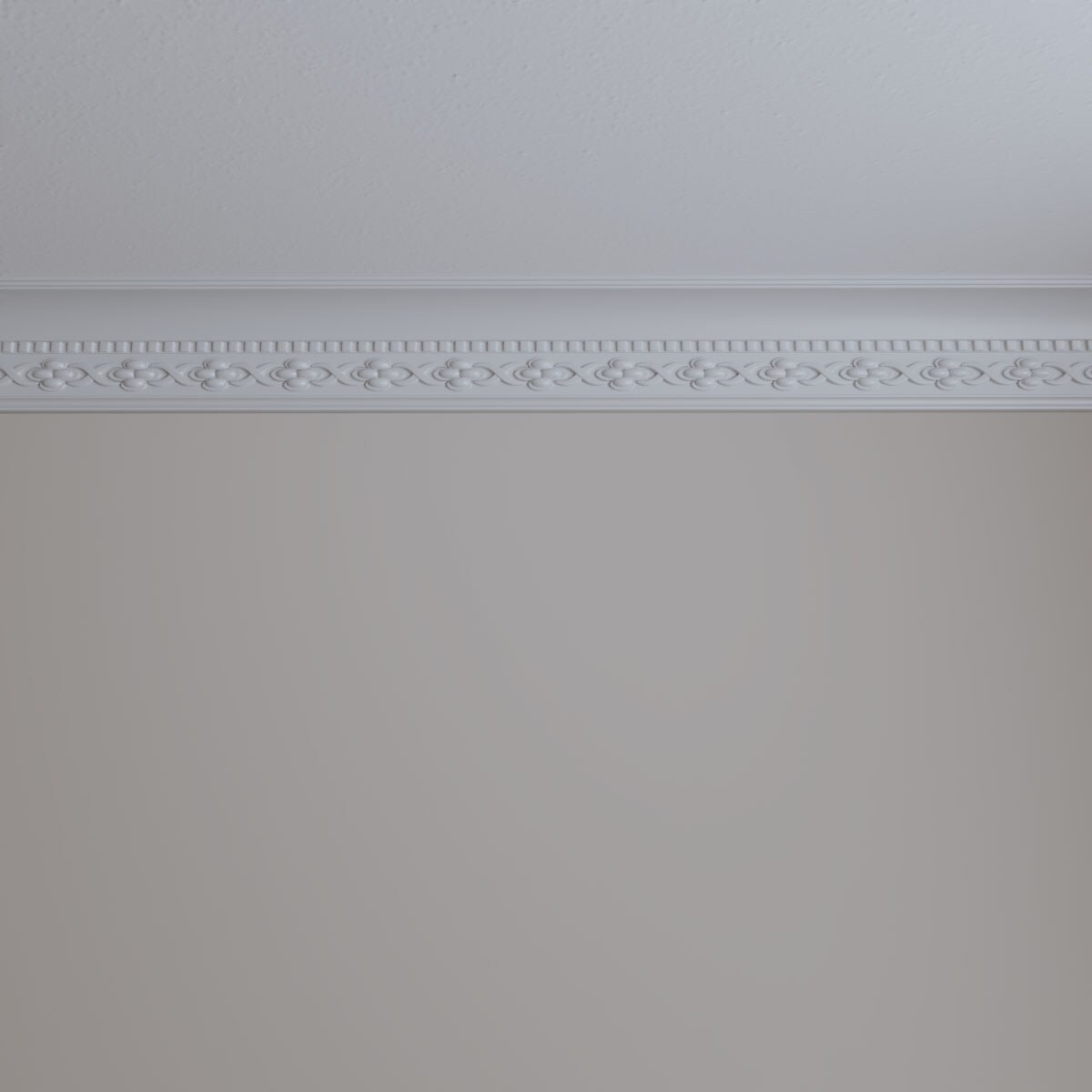 Primed Polyurethane Dentil Crown Moulding 94.5" Length