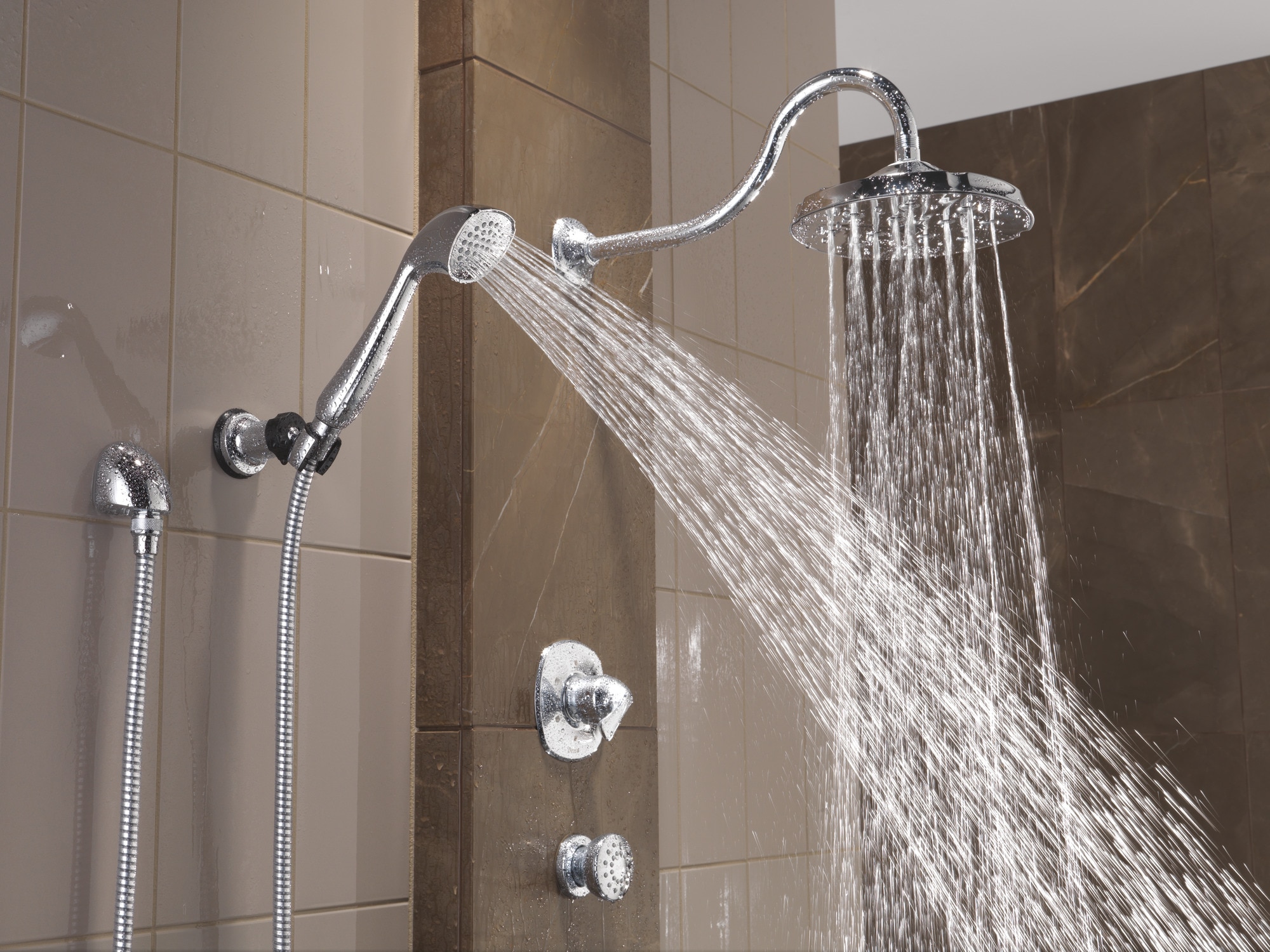 Delta 50102-PN Shower-Tub-Jets - View #2