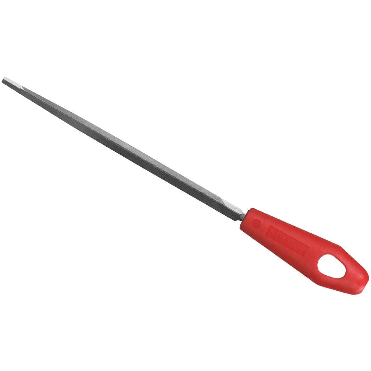 Nicholson Saw Nicholson 21729 6 in Slim Taper File with Red Handle