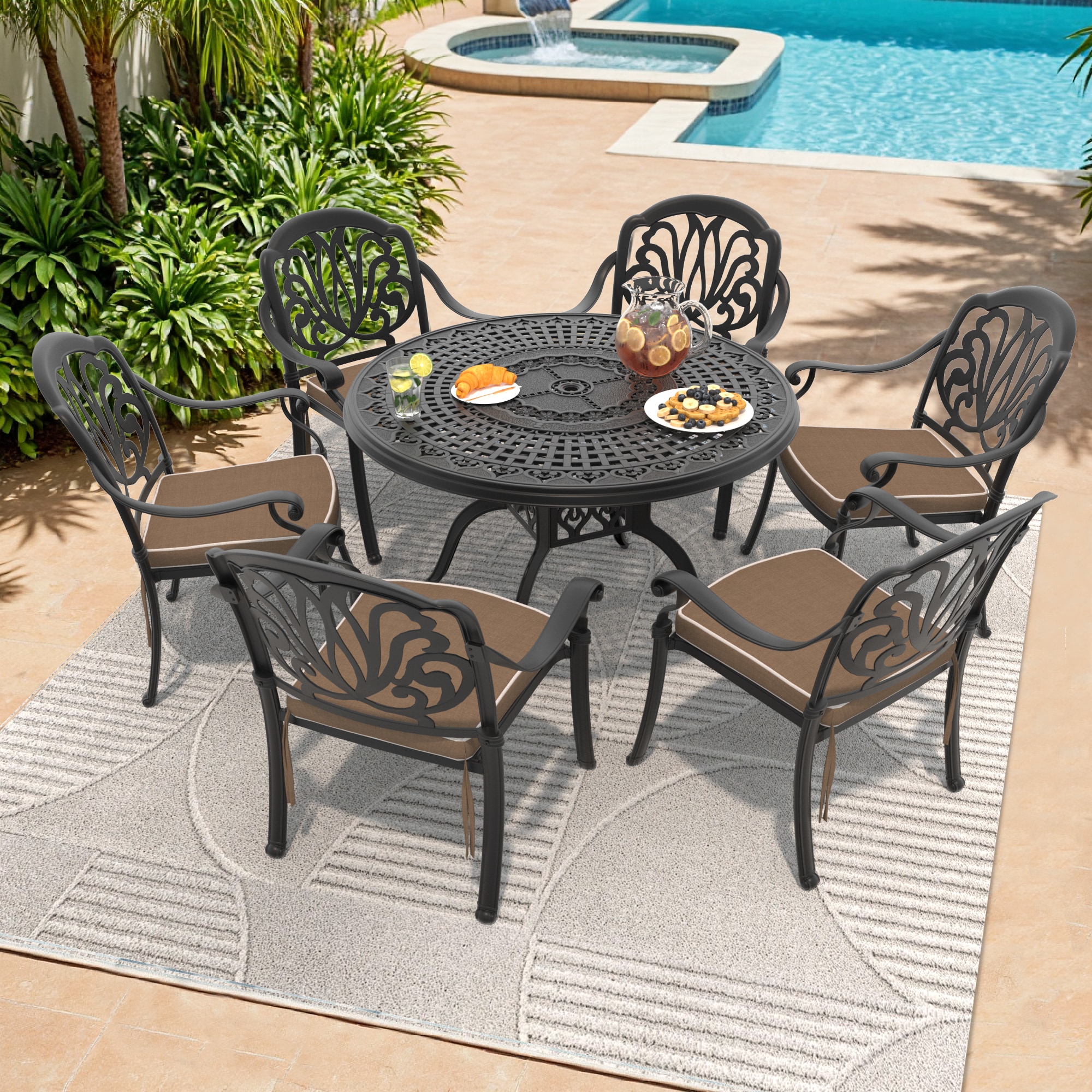 nicesure SLBK6002CZ6A1114RC Patio-Dining-Sets - View #2