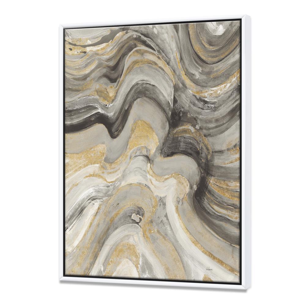 Designart FL30522-30-40-WH Wood Floater frame 40-Inches H x 30-Inches W Modern Canvas Print