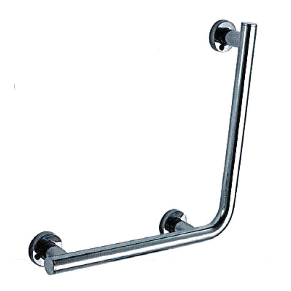 Transolid ZL2231L-BS Z-Series 22-in Brushed Stainless Wall mount ADA Compliant Grab Bar ( 500-lb Weight Capacity )