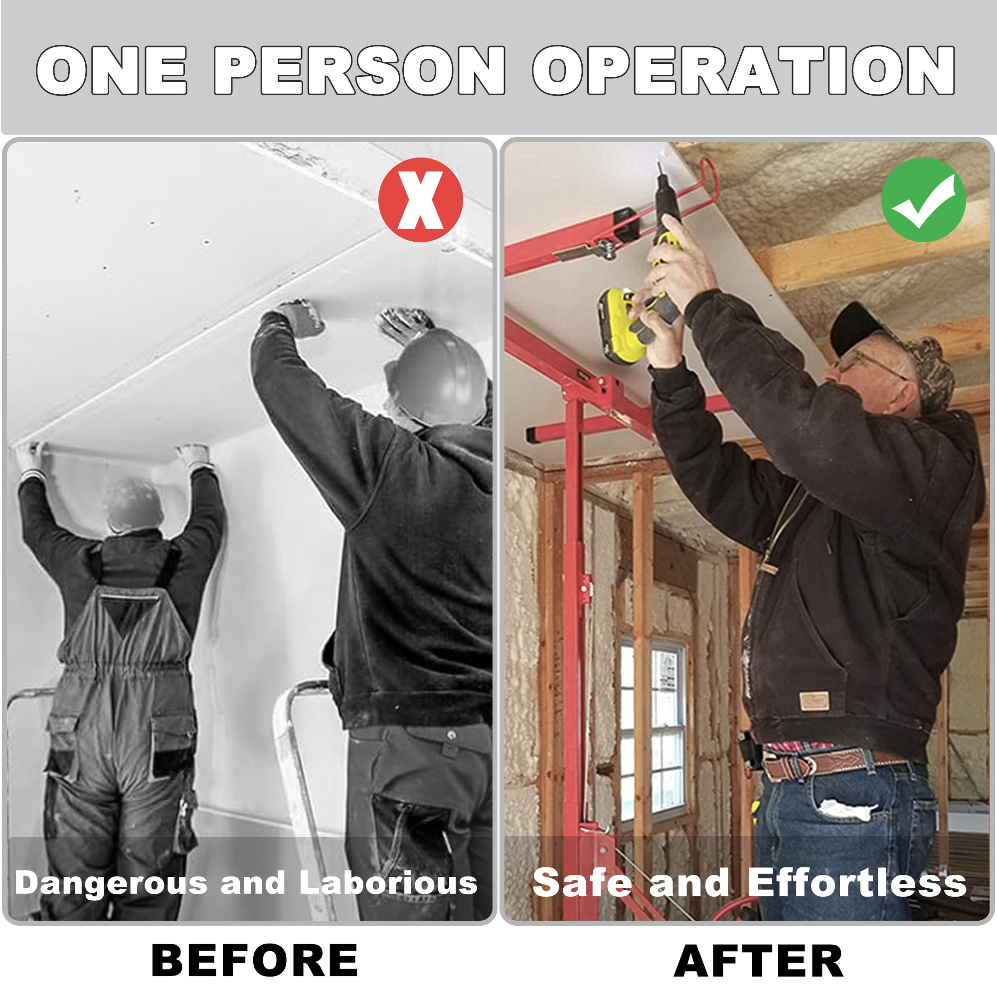 Maocao Hoom YCBH47853 Drywall-Panel-Carriers - View #6