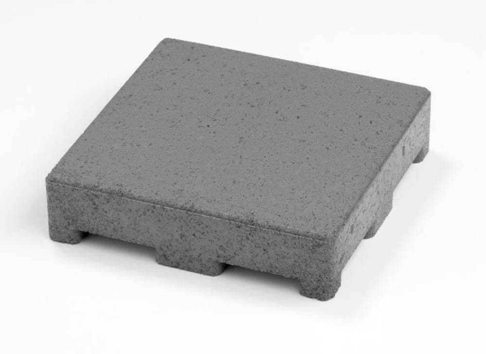 AZEK C044-005 8-in L x 8-in W x 2.5-in H Square Waterheel Composite Paver