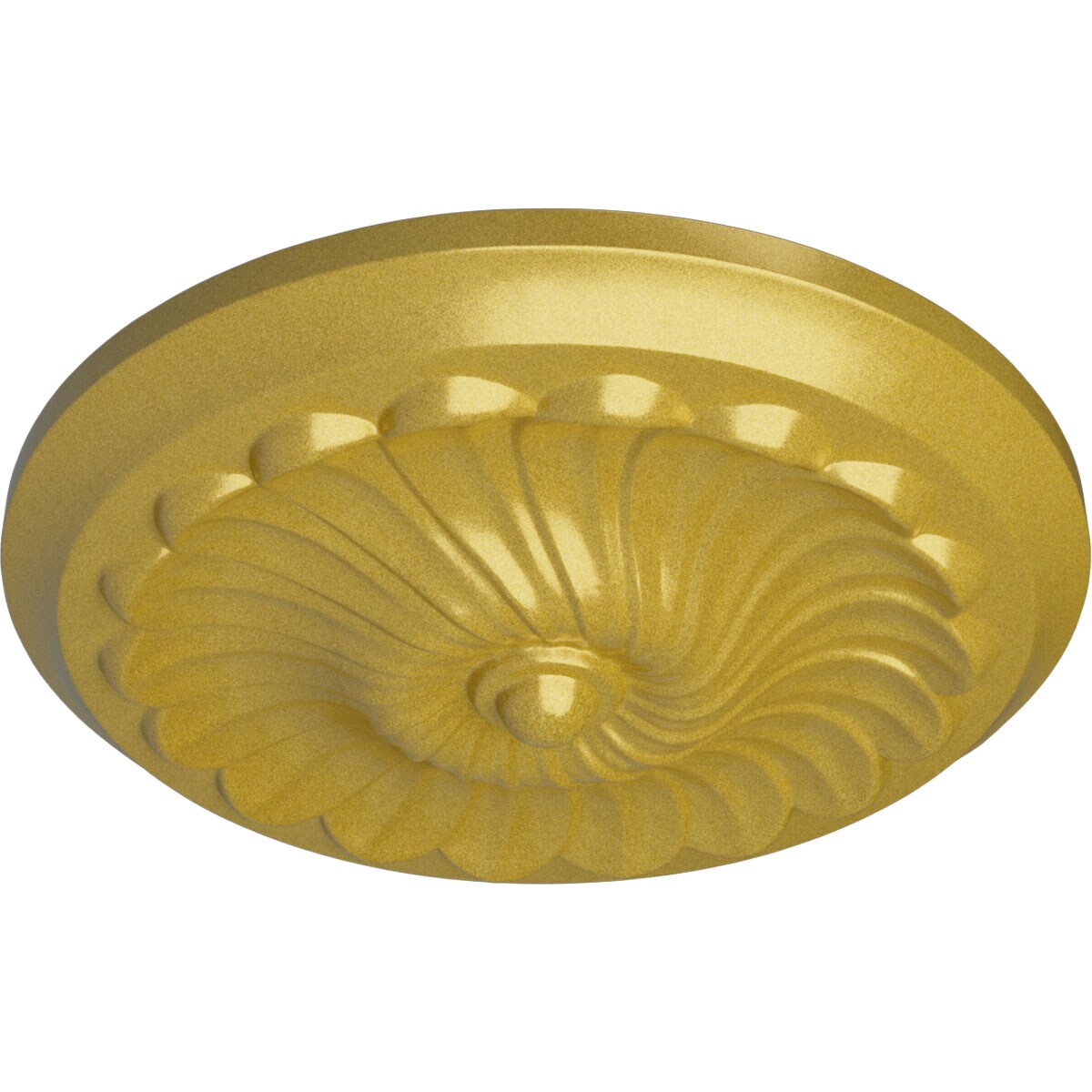 Ekena Millwork CM12FLRGS Ceiling-Medallions - View #2