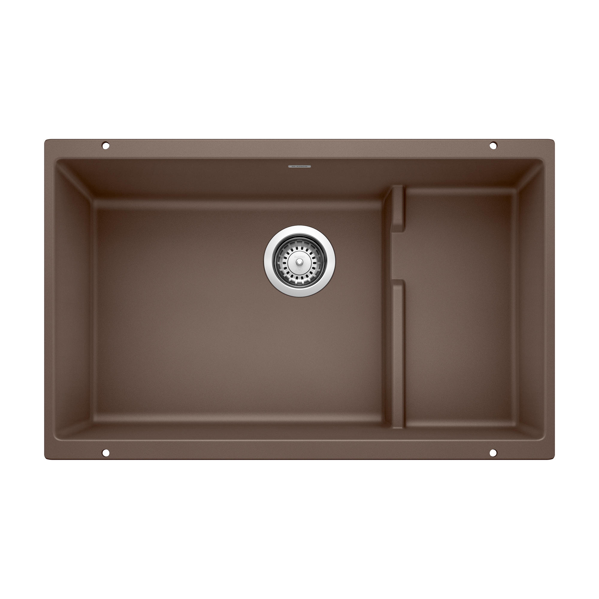 BLANCO 519457 Precis Cascade Silgranit Undermount 28.75-Inches x 18.11-Inches Granite Single bowl Kitchen Sink