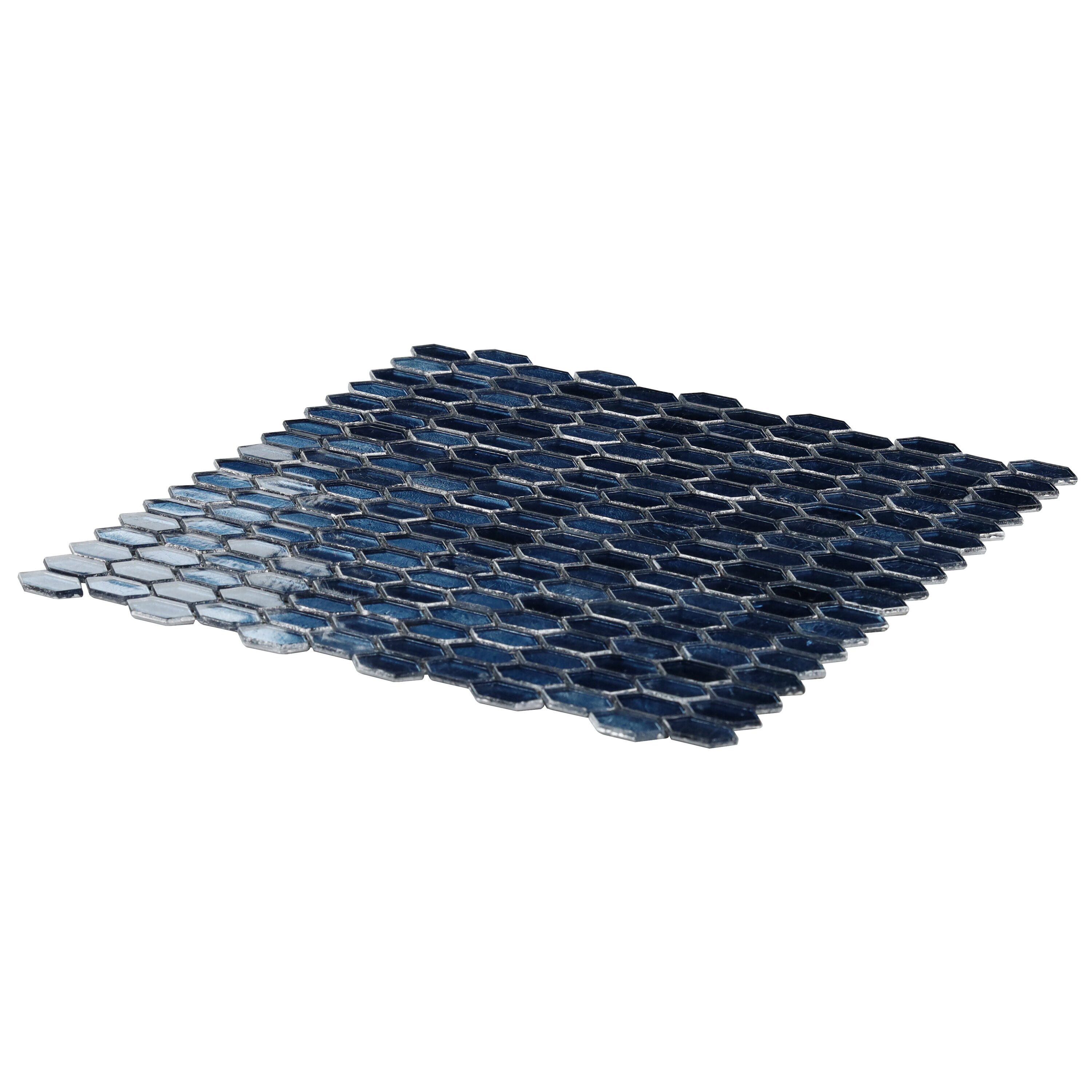 Apollo Tile (Sample) Beige 4-in x 4-in Matte Glass Honeycomb Wood Look Floor and Wall Tile