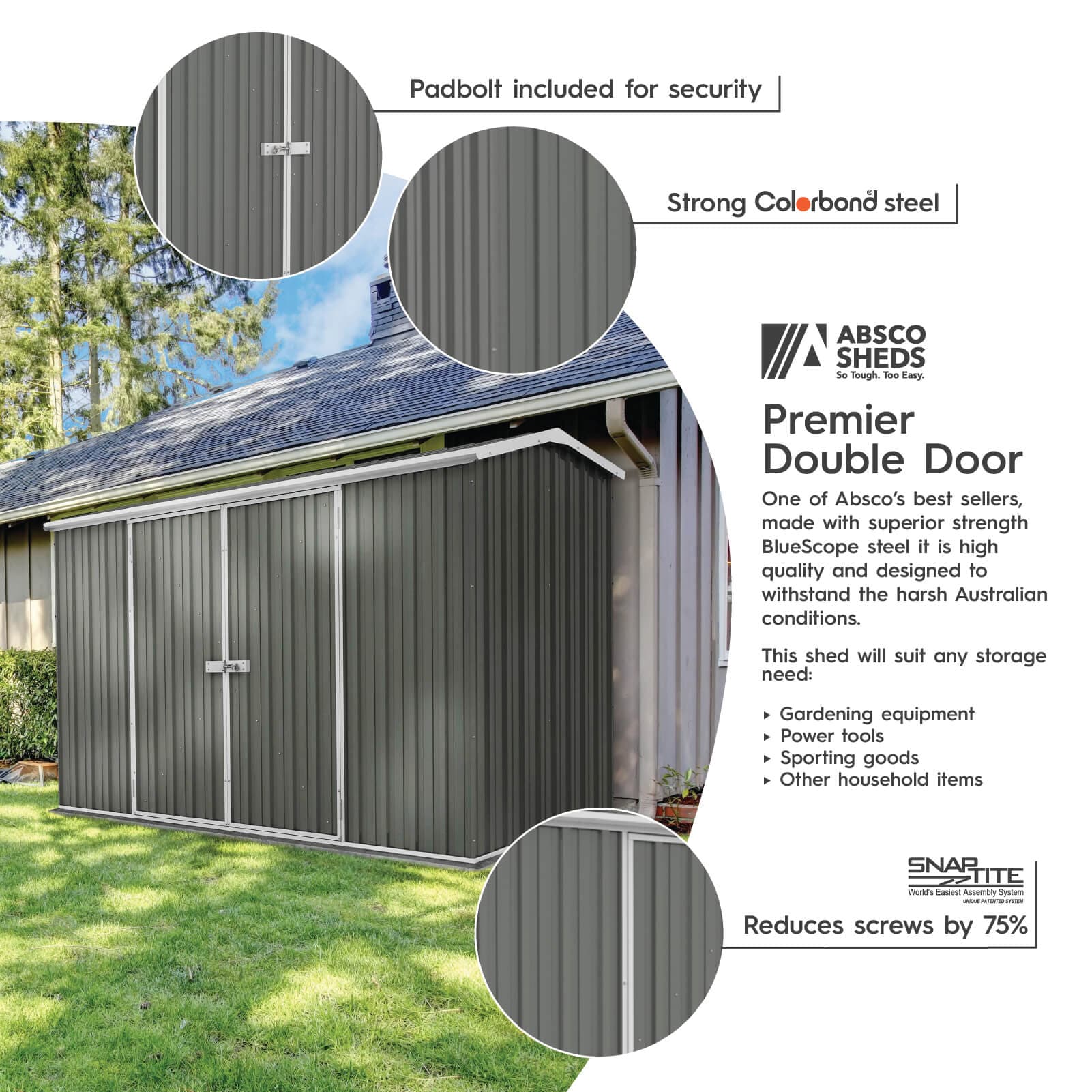 ABSCO AB1000 Metal-Storage-Buildings-Sheds - View #3
