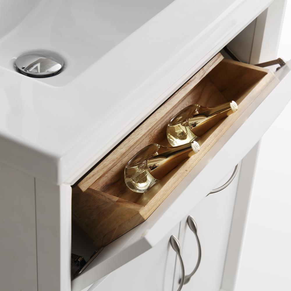 Fresca FVN2124WH Bath-Vanity-Combo - View #5