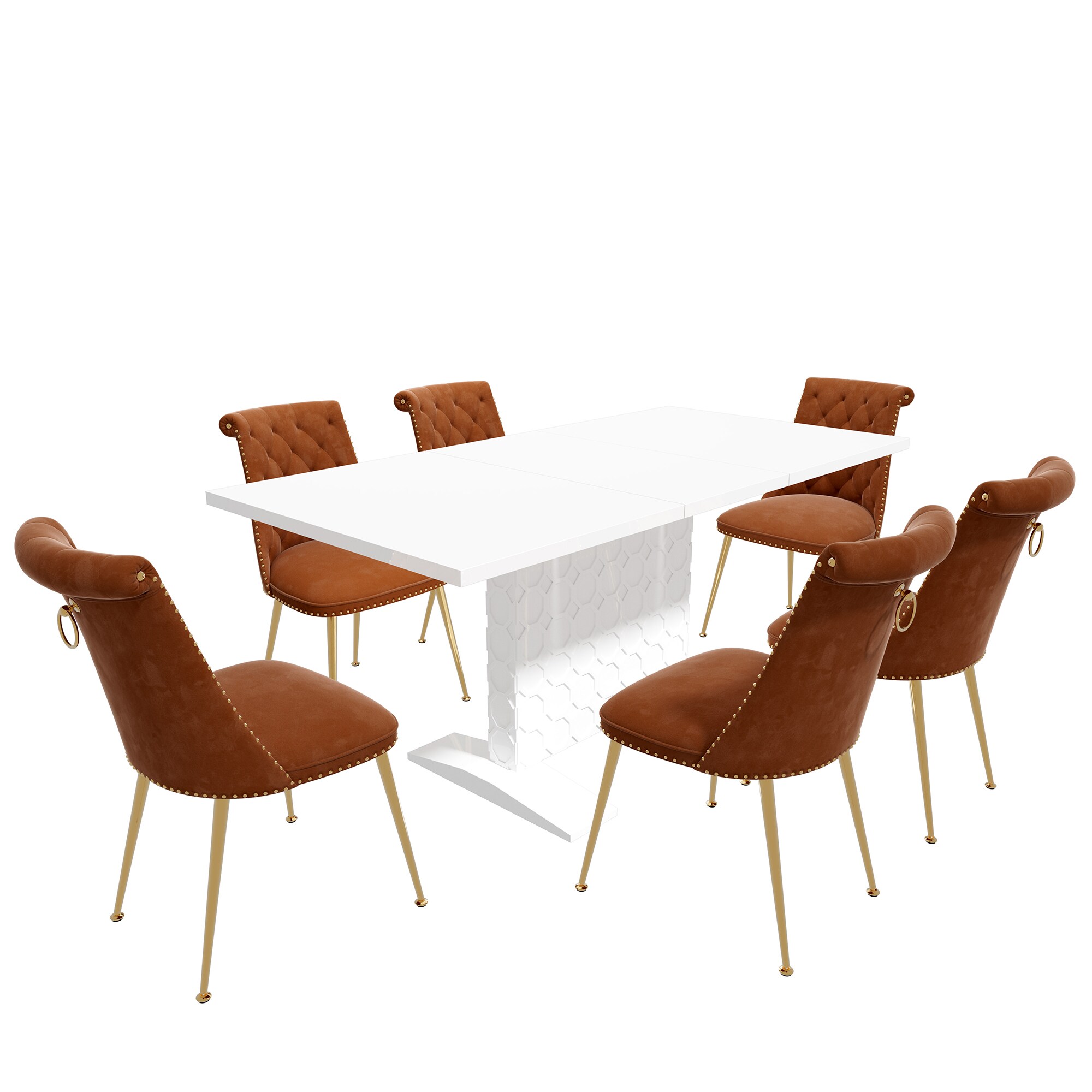 Clihome CL-ST1WH703CF Dining-Sets - View #2