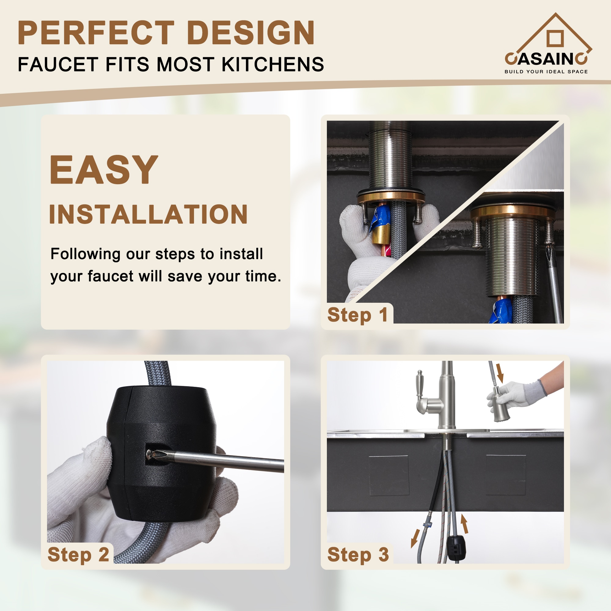 CASAINC ODB-LB-7205S Kitchen-Faucets - View #7
