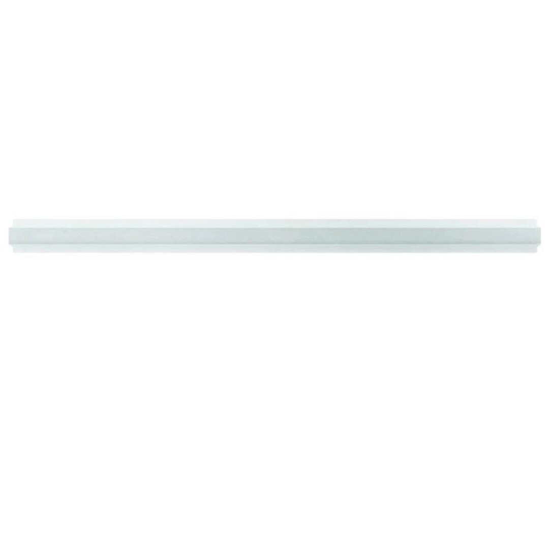 Apollo Tile 10-Pack Snow White 1-in x 12-in Marble Pencil Tile (0.667-sq. ft/ Carton)