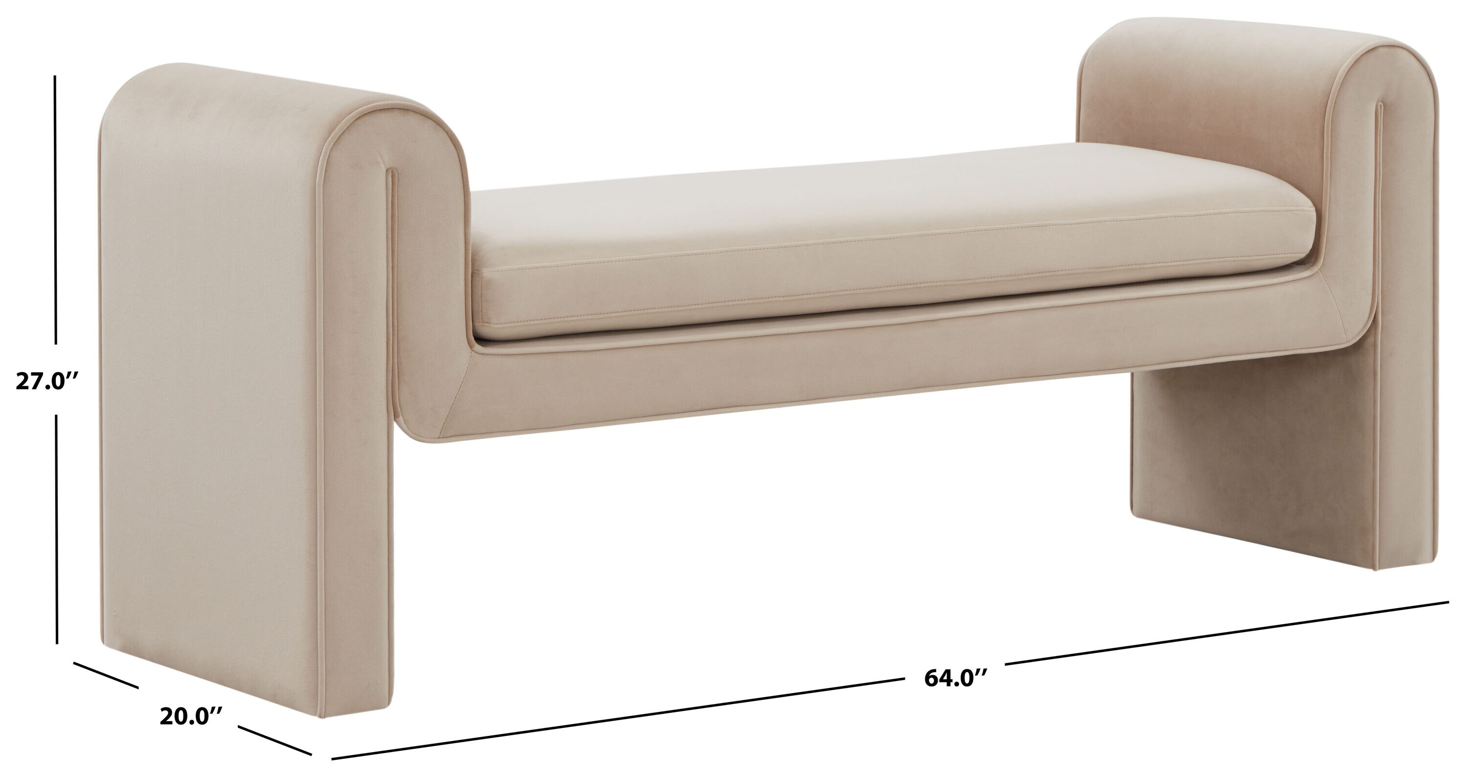 Safavieh SFV5137A bench - View #2