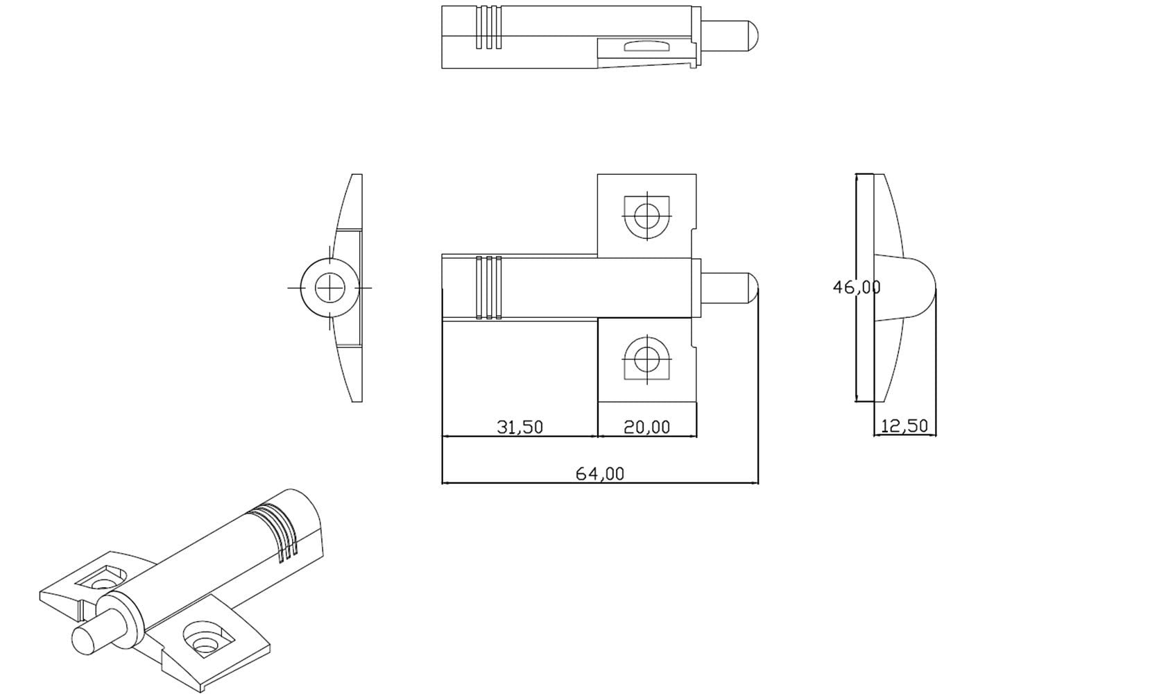 Richelieu BP7233100S Cabinet-Hardware-Acessories - View #5